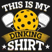 Funny Pickleball This Is My Drinking Pickleball Doggie Tank thumb 4