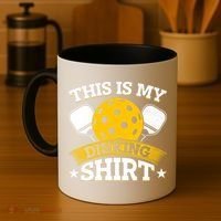 Funny Pickleball This Is My Drinking Pickleball Coffee Mug thumb 4