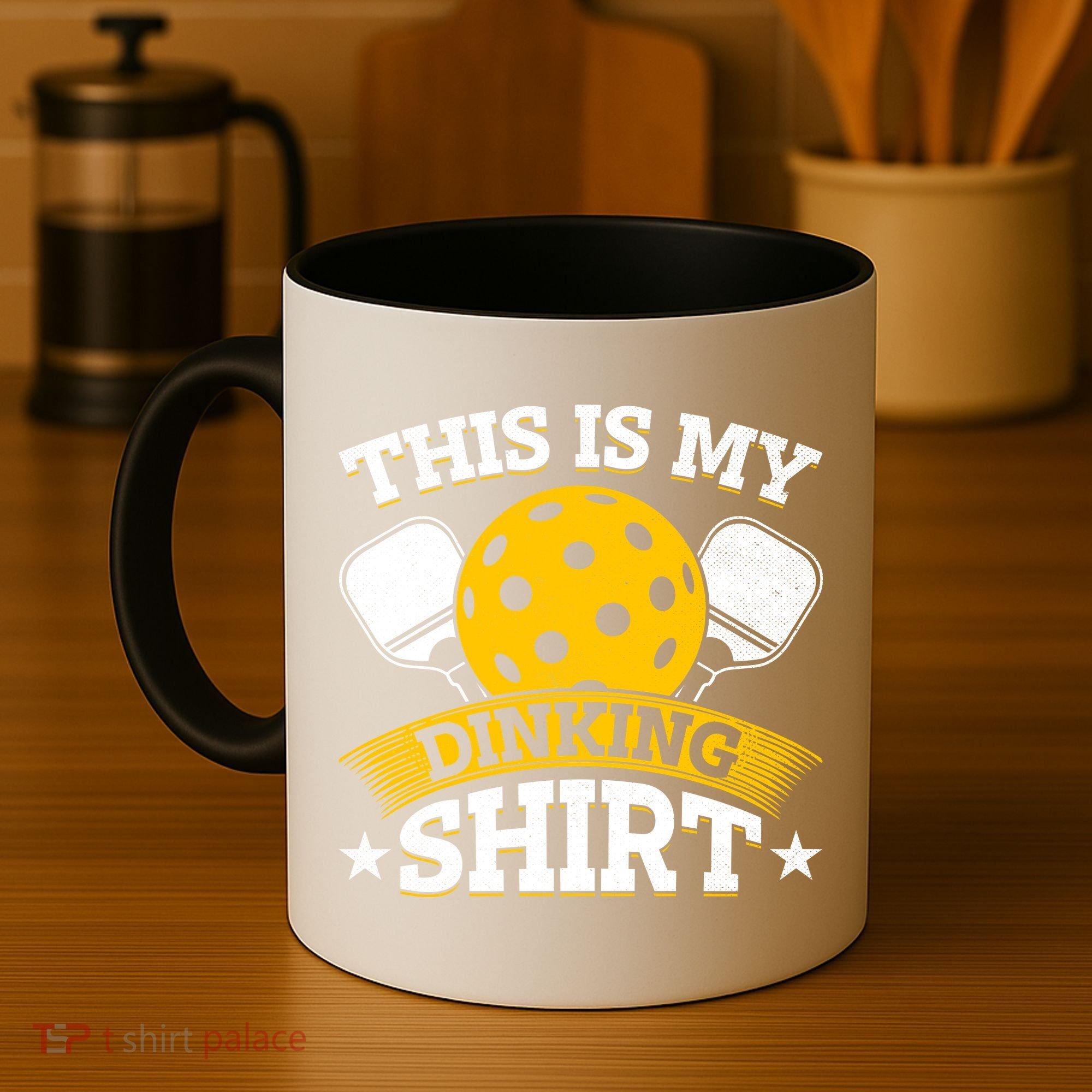 Funny Pickleball This Is My Drinking Pickleball Coffee Mug