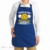 Funny Pickleball This Is My Drinking Pickleball Apron thumb 2