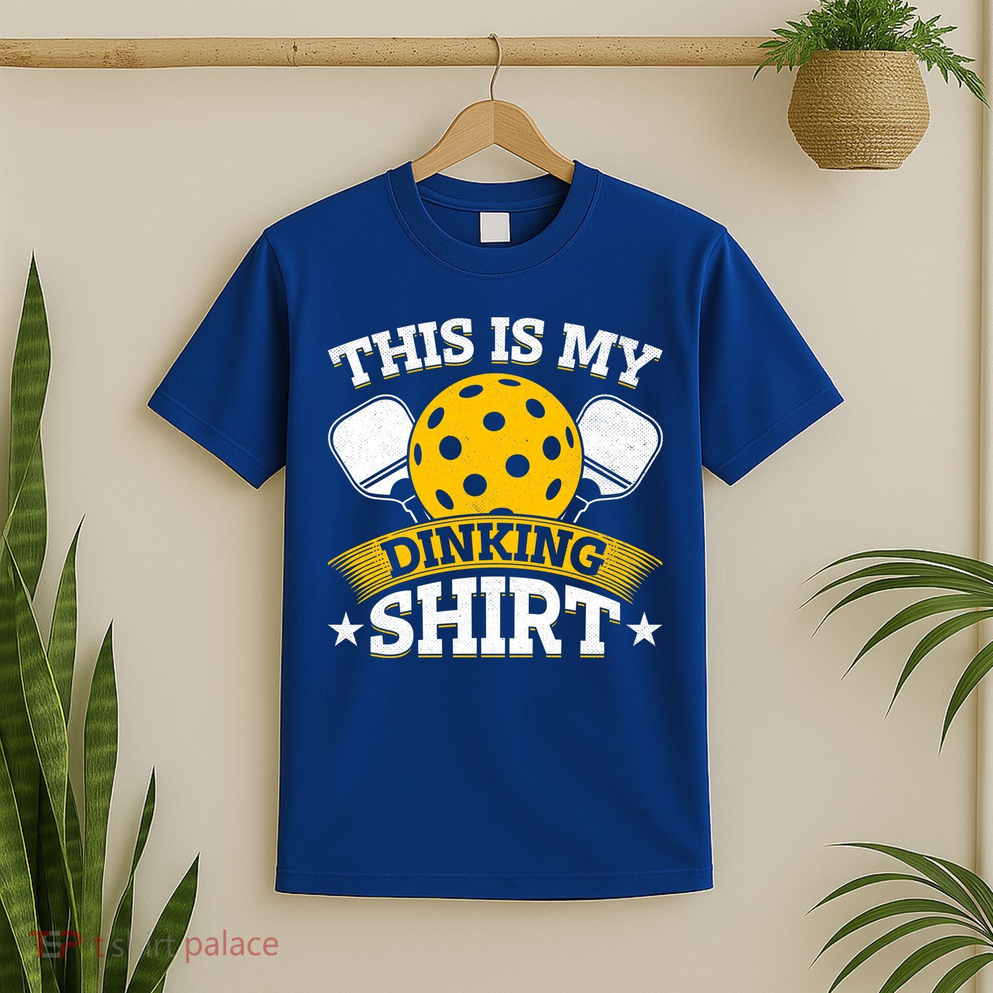 Funny Pickleball This Is My Drinking Pickleball T-Shirt