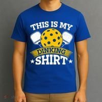 Funny Pickleball This Is My Drinking Pickleball T-Shirt thumb 3