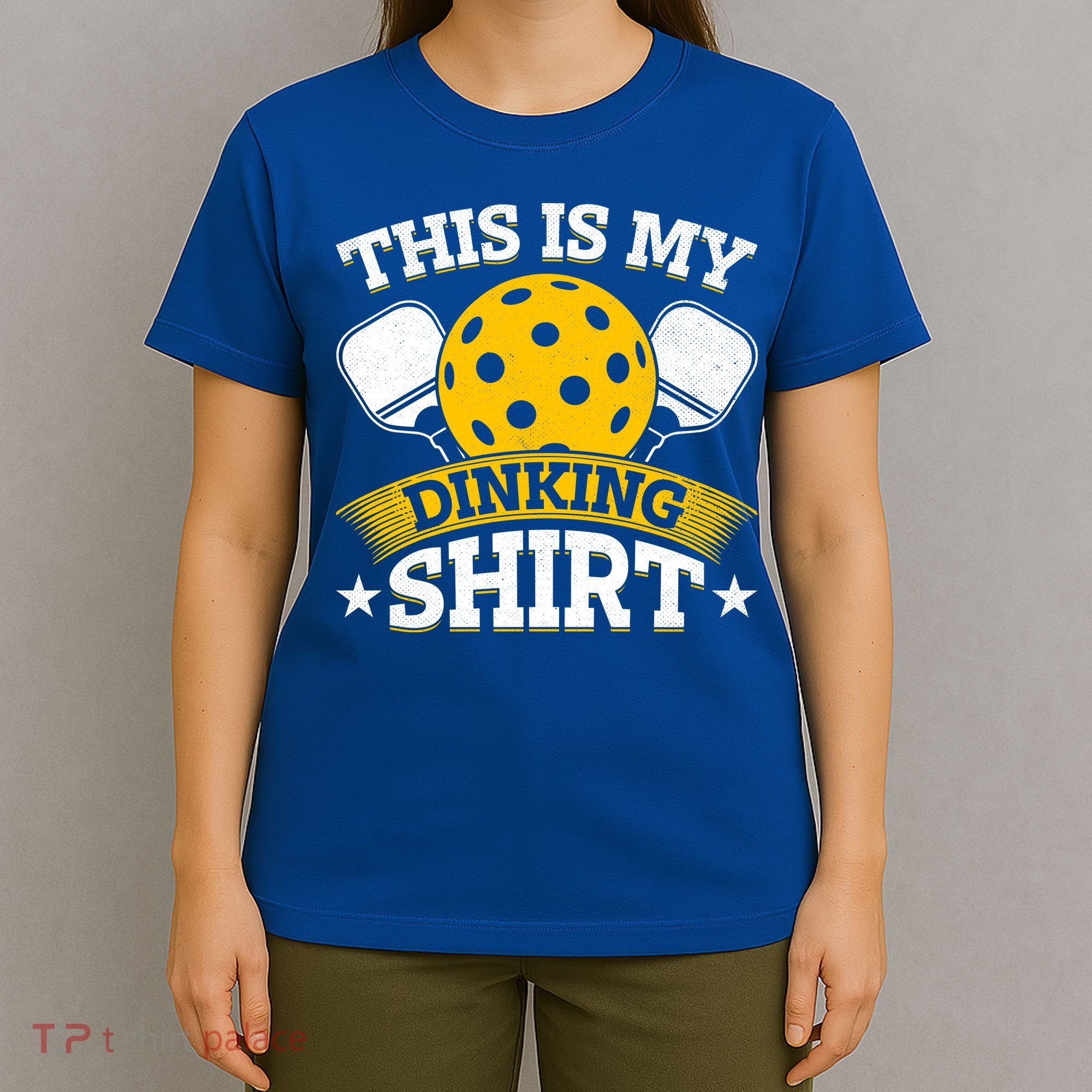 Funny Pickleball This Is My Drinking Pickleball T-Shirt