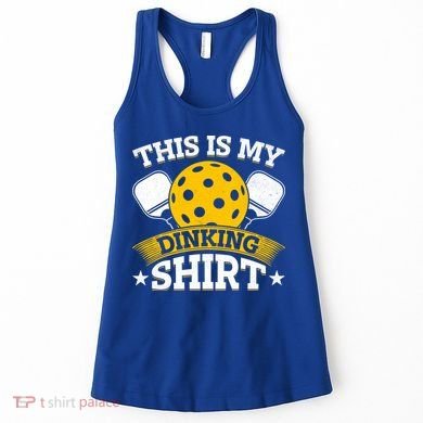 Funny Pickleball This Is My Drinking Pickleball Women's Tank Top