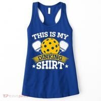 Funny Pickleball This Is My Drinking Pickleball Women's Tank Top thumb 0