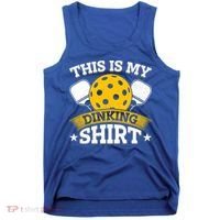 Funny Pickleball This Is My Drinking Pickleball Tank Top thumb 0