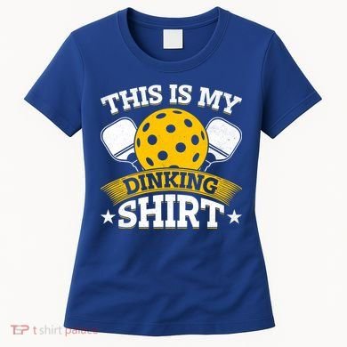 Funny Pickleball This Is My Drinking Pickleball Women's T-Shirt