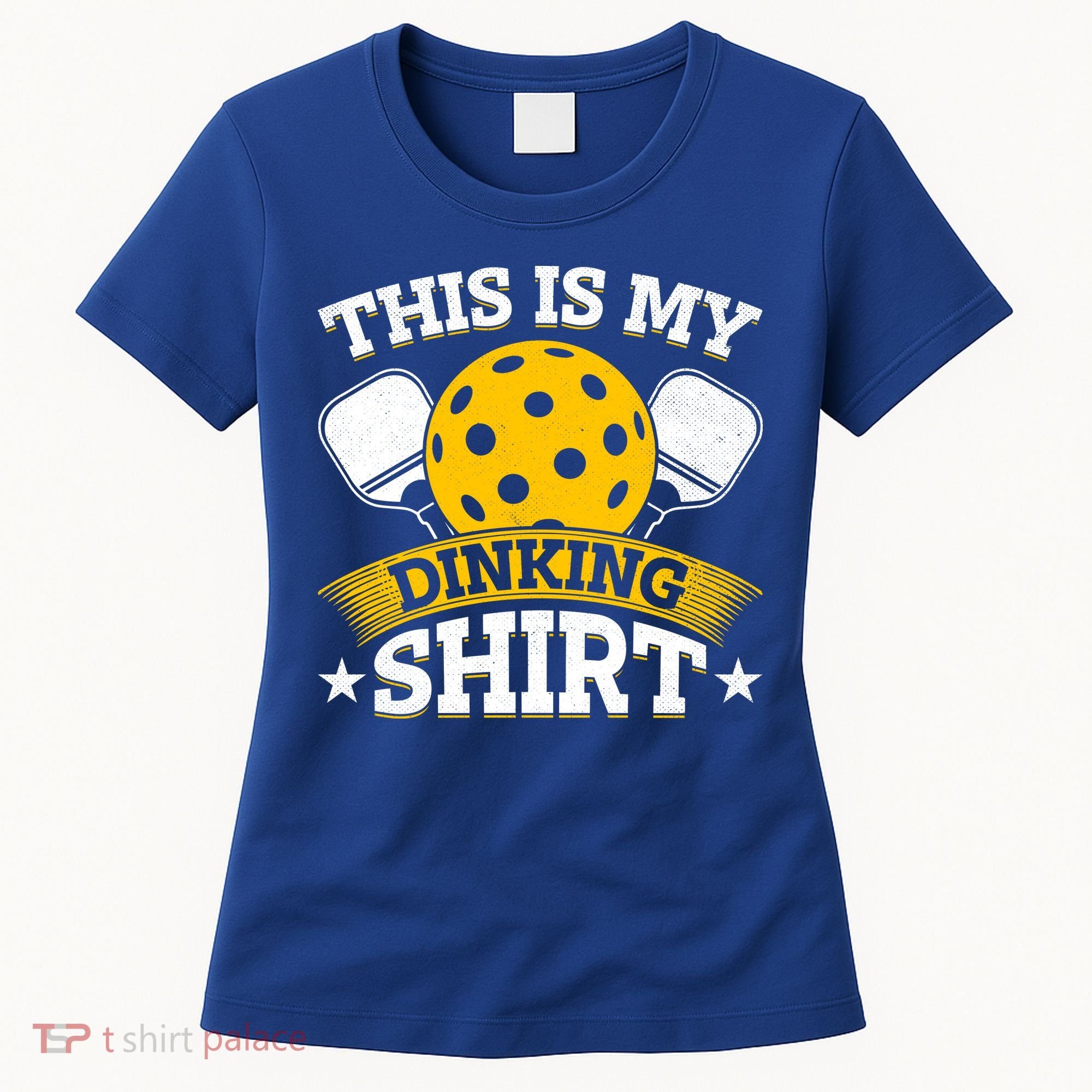 Funny Pickleball This Is My Drinking Pickleball Women's T-Shirt