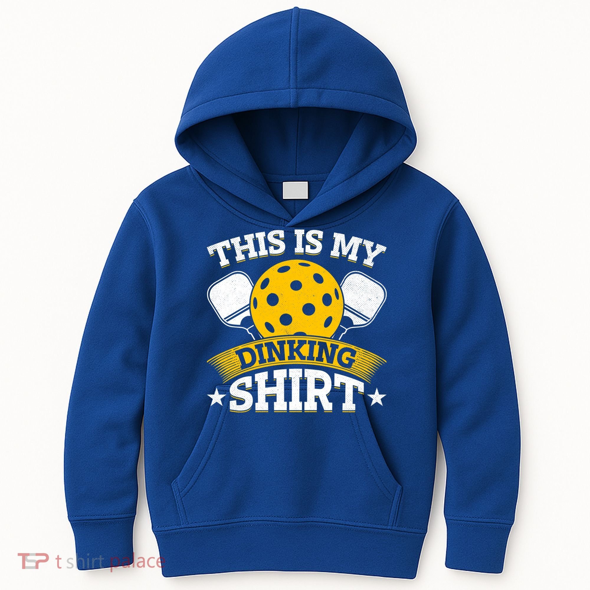 Funny Pickleball This Is My Drinking Pickleball Kids Hoodie