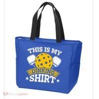 Funny Pickleball This Is My Drinking Pickleball Tote Bag thumb 3