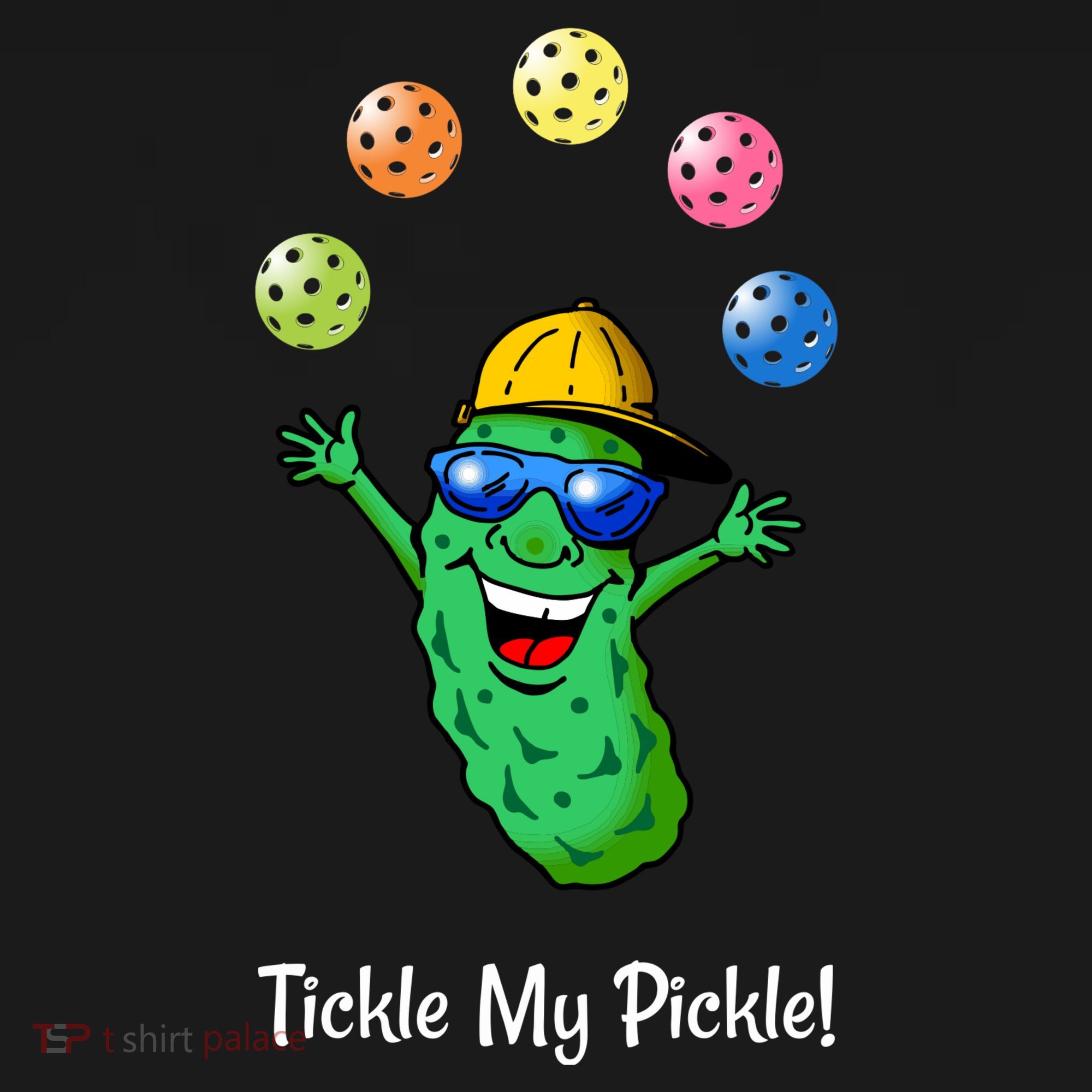 Fun Pickleball, Tickle My Pickle, Juggling Pickleballs Backpack