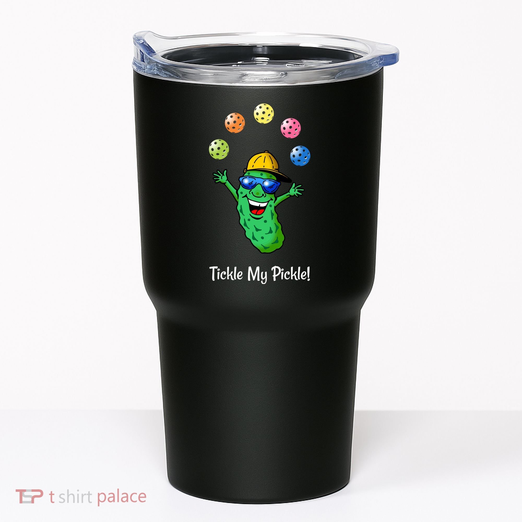 Fun Pickleball, Tickle My Pickle, Juggling Pickleballs Tumbler