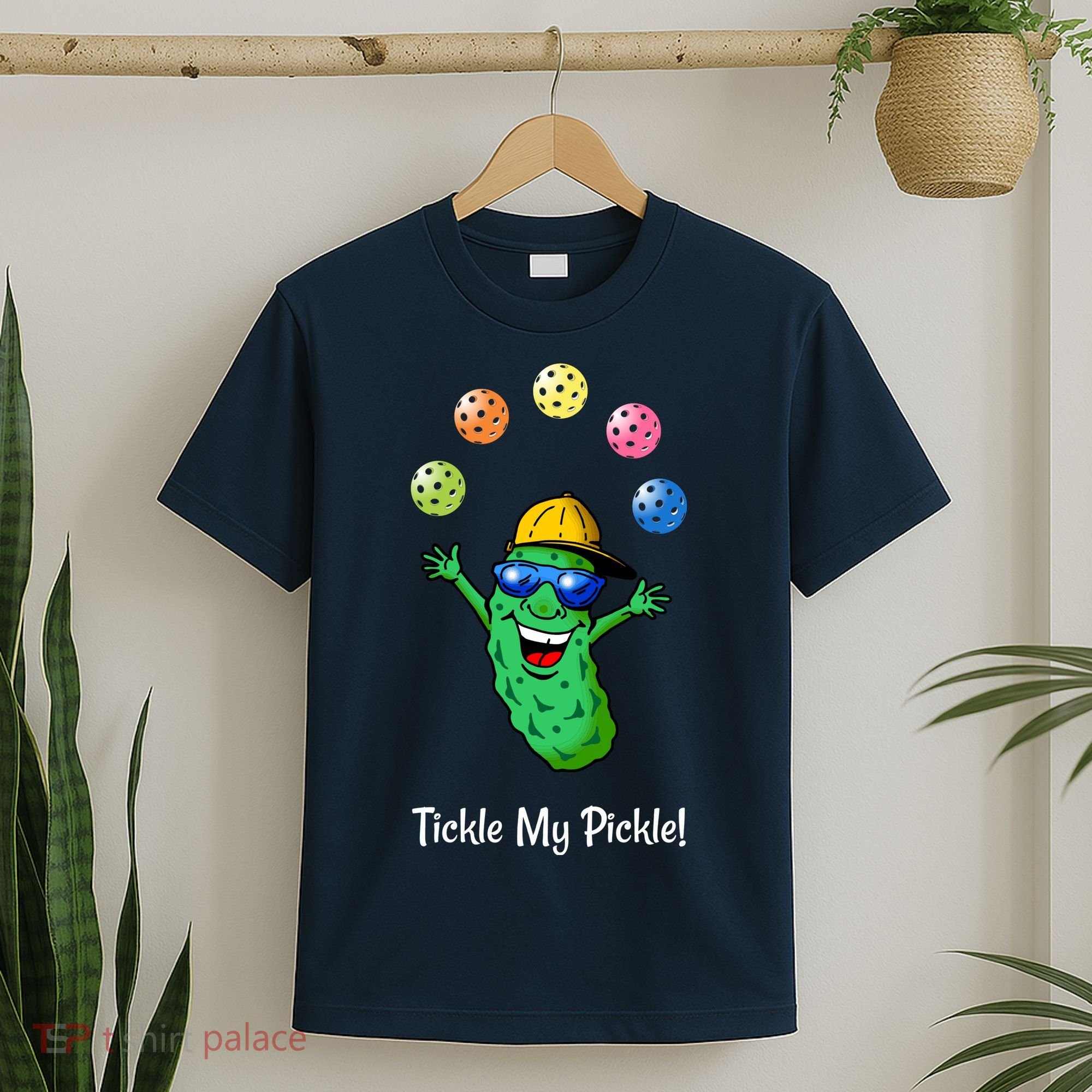 Fun Pickleball, Tickle My Pickle, Juggling Pickleballs T-Shirt