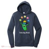 Fun Pickleball, Tickle My Pickle, Juggling Pickleballs Women's Hoodie thumb 0