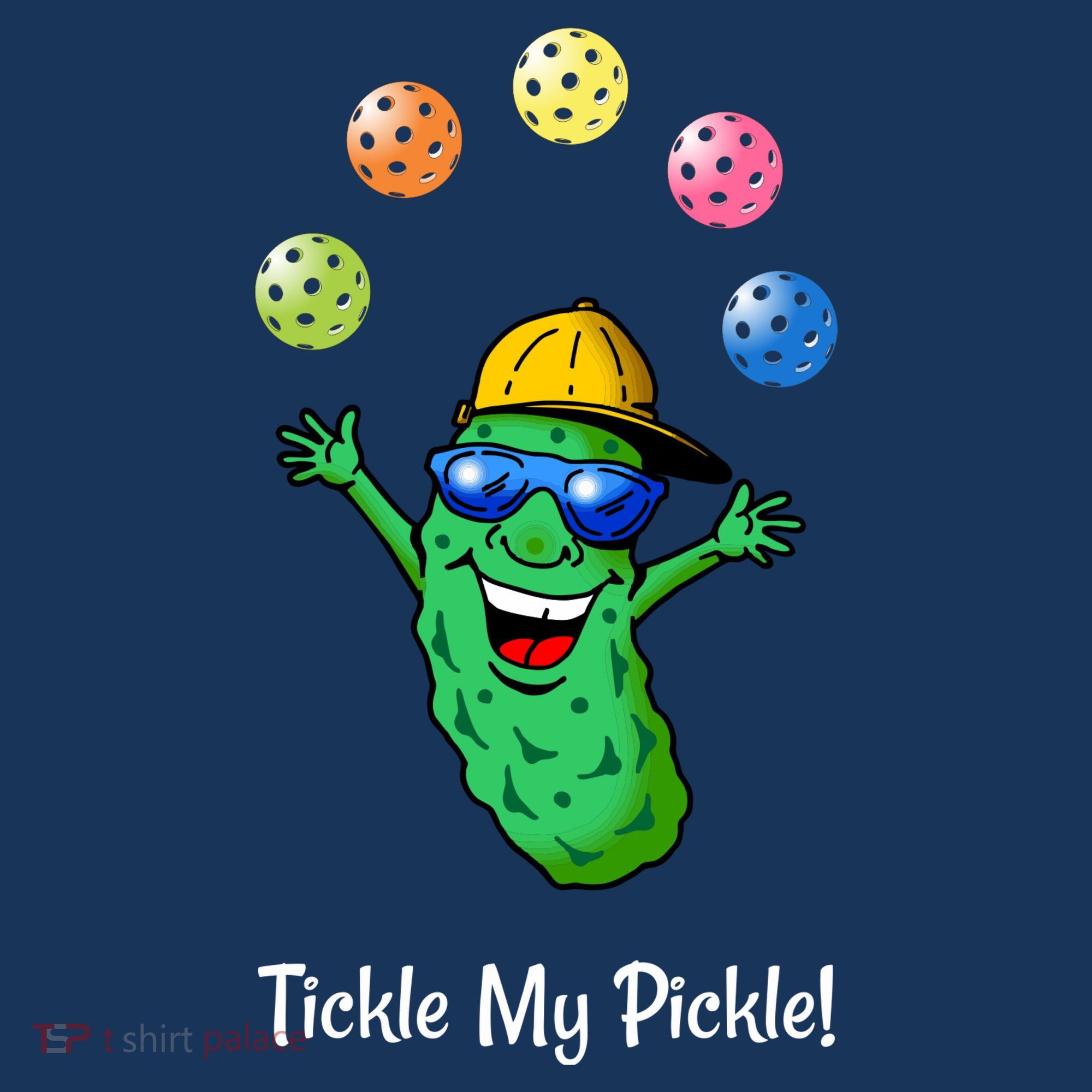 Fun Pickleball, Tickle My Pickle, Juggling Pickleballs Mousepad