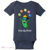 Fun Pickleball, Tickle My Pickle, Juggling Pickleballs Baby Bodysuit thumb 0