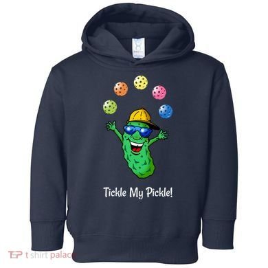 Fun Pickleball, Tickle My Pickle, Juggling Pickleballs Toddler Hoodie