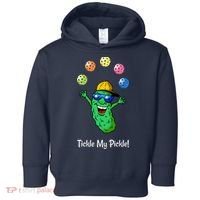 Fun Pickleball, Tickle My Pickle, Juggling Pickleballs Toddler Hoodie thumb 0