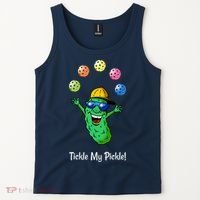 Fun Pickleball, Tickle My Pickle, Juggling Pickleballs Tank Top thumb 2