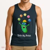 Fun Pickleball, Tickle My Pickle, Juggling Pickleballs Tank Top thumb 3