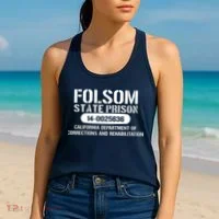 Folsom Prison TShirt Funny Women's Tank Top thumb 2