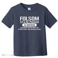 Folsom Prison TShirt Funny Toddler T-Shirt thumb 0