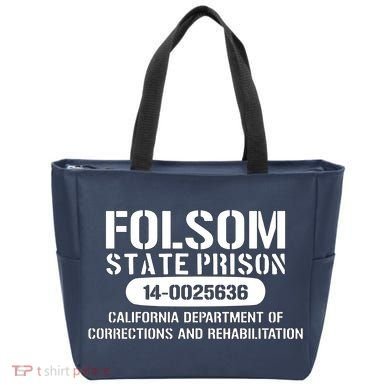 Folsom Prison TShirt Funny Tote Bag