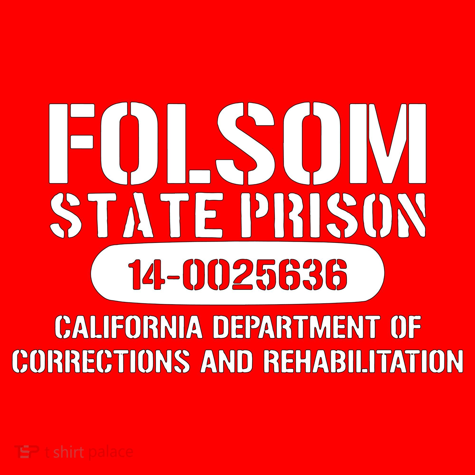 Folsom Prison TShirt Funny Santa Hat