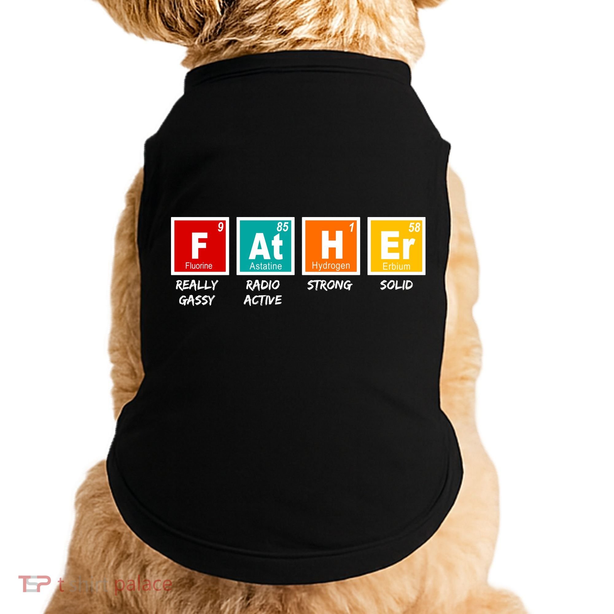 Father Periodic Table Doggie Tank