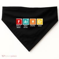 Father Periodic Table USA-Made Doggie Bandana thumb 0
