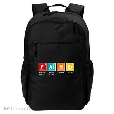 Father Periodic Table Backpack