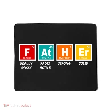 Father Periodic Table Mousepad