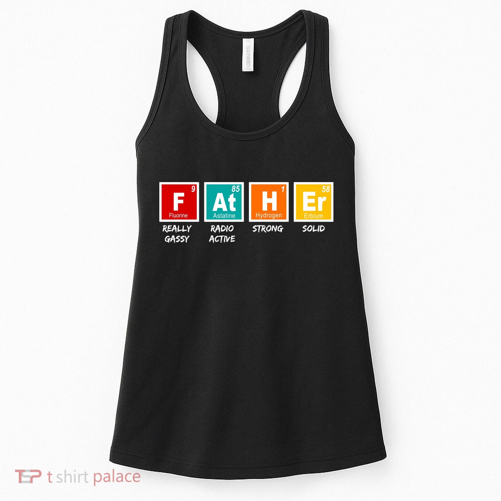 Father Periodic Table Women's Tank Top