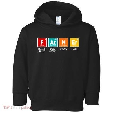 Father Periodic Table Toddler Hoodie