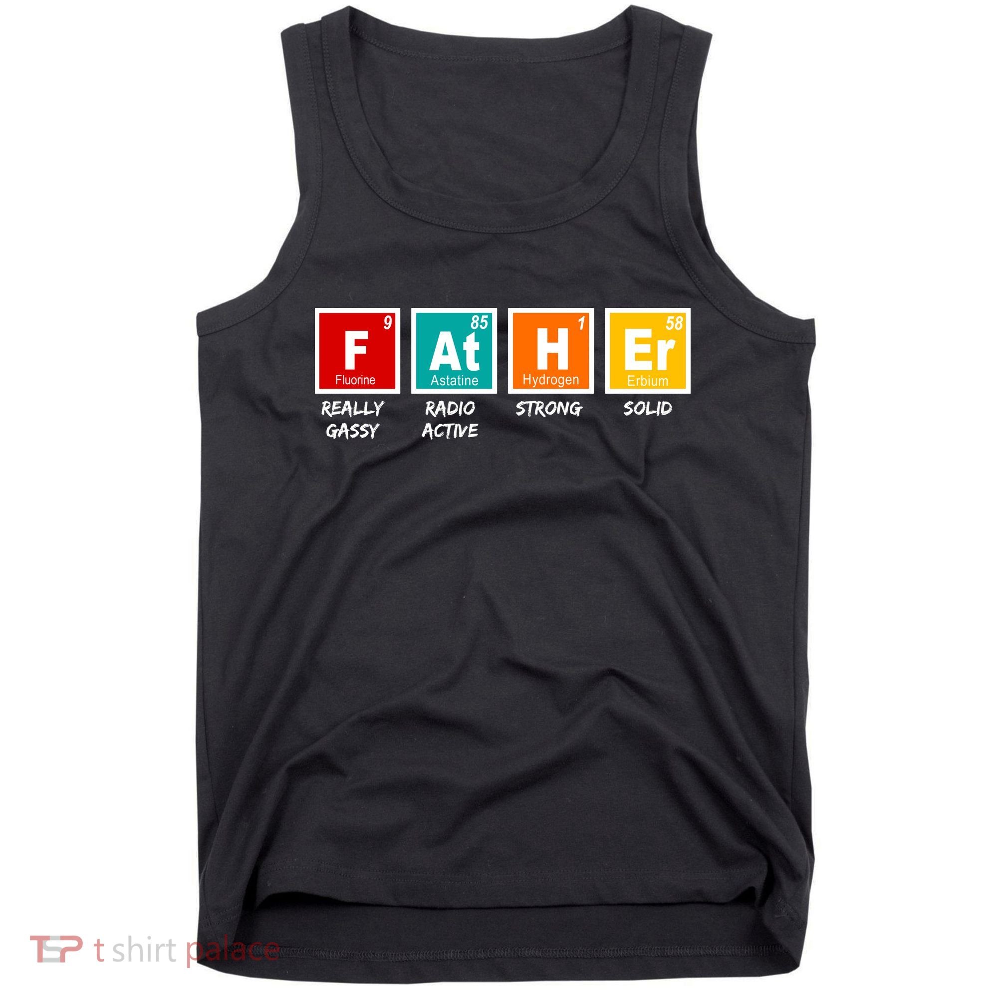 Father Periodic Table Tank Top