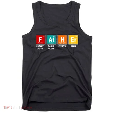Father Periodic Table Tank Top