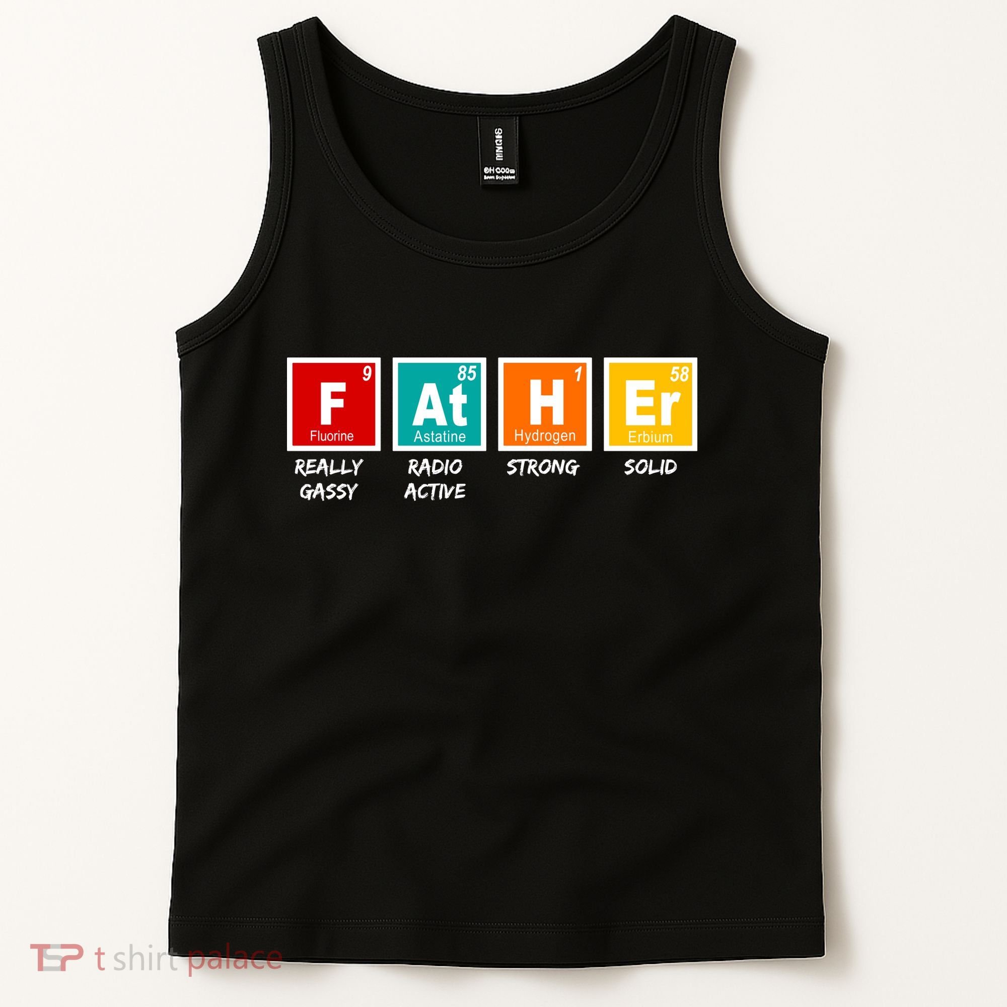 Father Periodic Table Tank Top