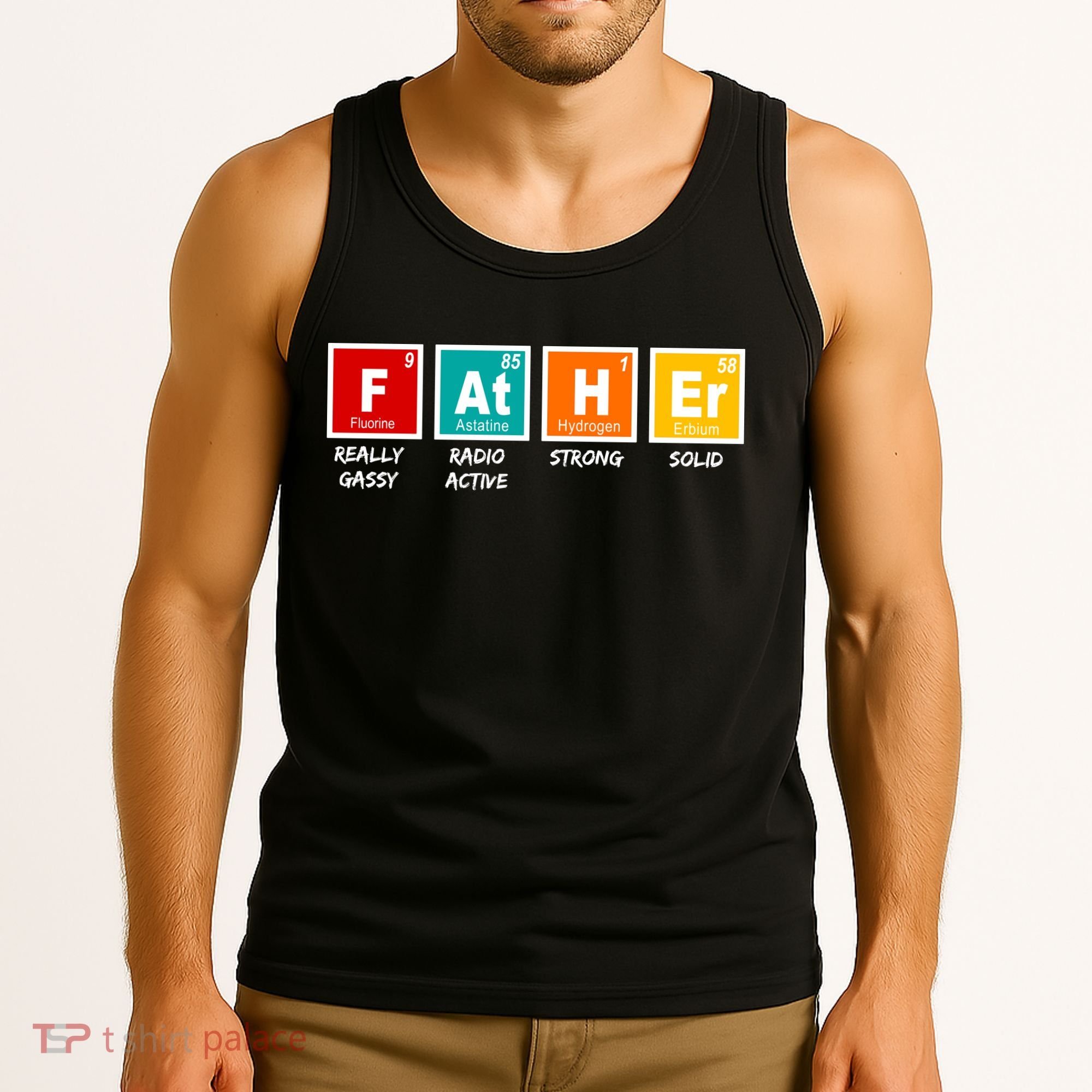 Father Periodic Table Tank Top