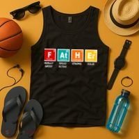 Father Periodic Table Tank Top thumb 4
