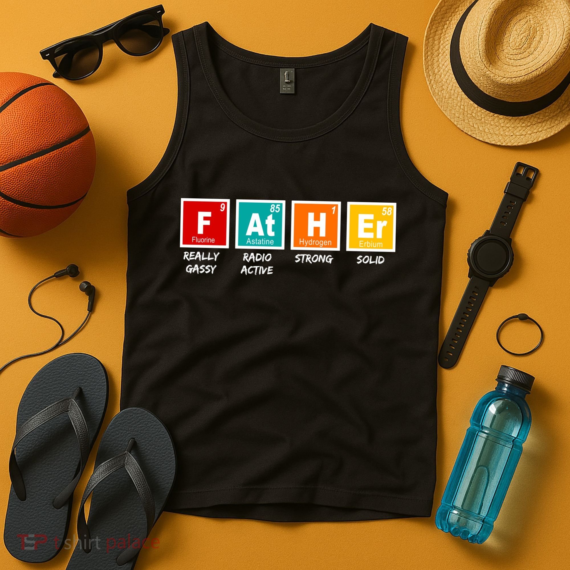 Father Periodic Table Tank Top
