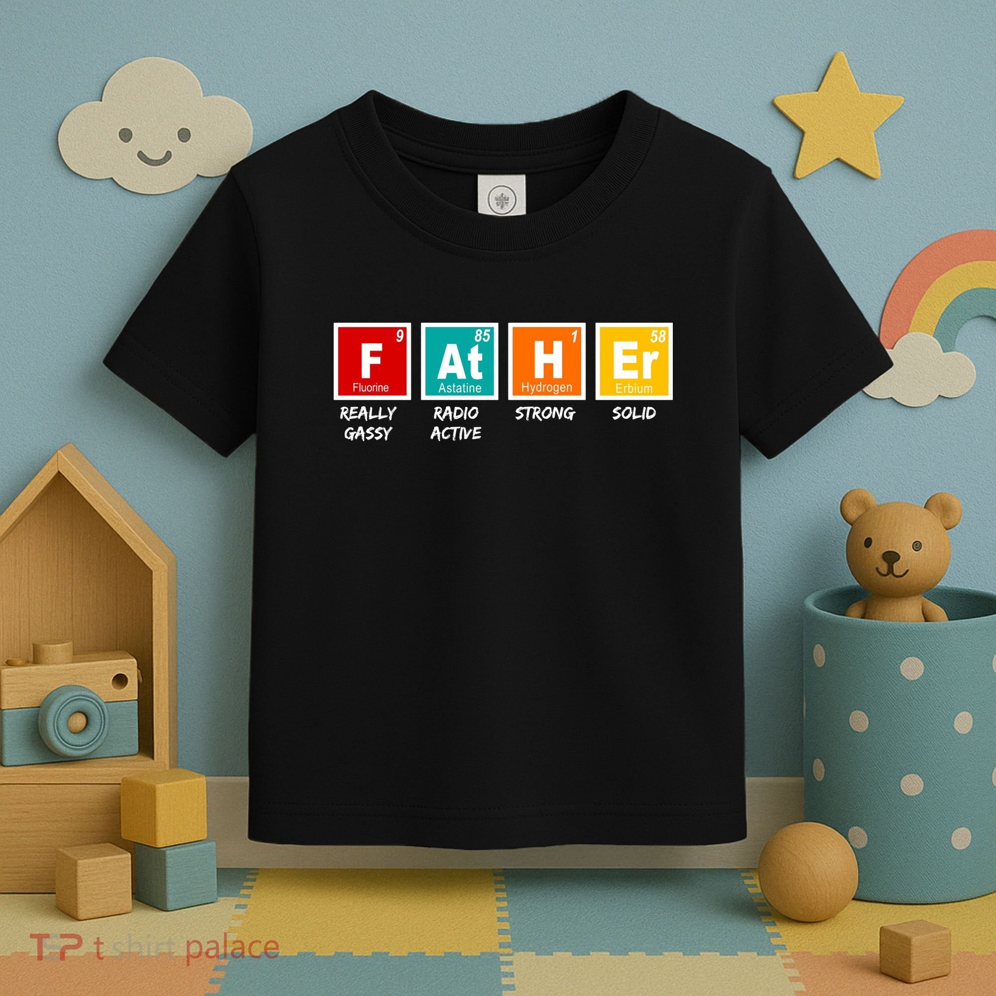 Father Periodic Table Toddler T-Shirt