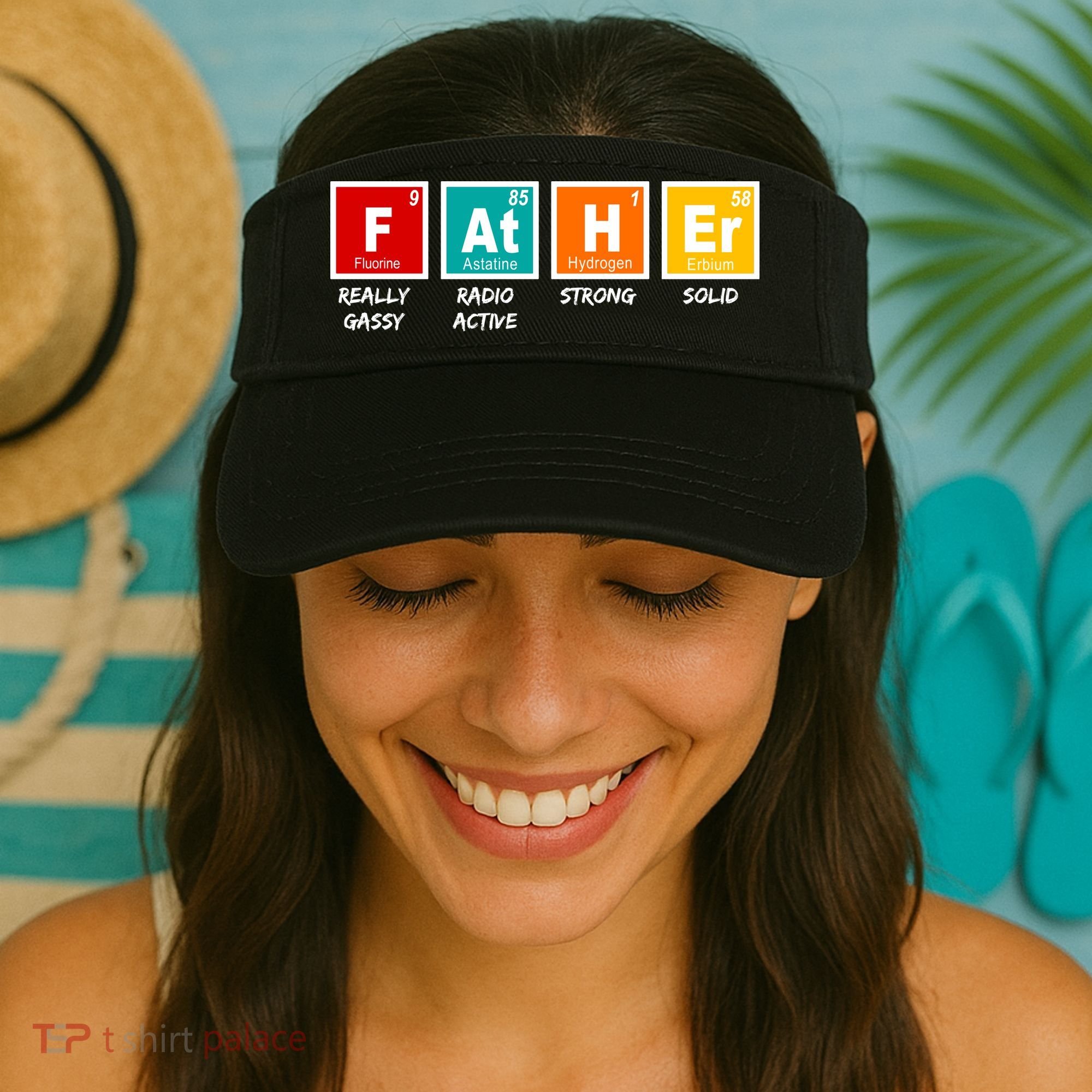 Father Periodic Table Visor