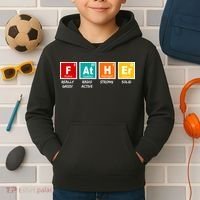 Father Periodic Table Kids Hoodie thumb 2