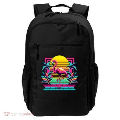 Flamingo Palm Trees Tropical Summer Backpack