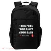 Funny Physical Therapy Shirts For PT Gifts Physical Therapist Backpack thumb 0
