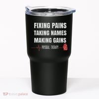 Funny Physical Therapy Shirts For PT Gifts Physical Therapist Tumbler thumb 0