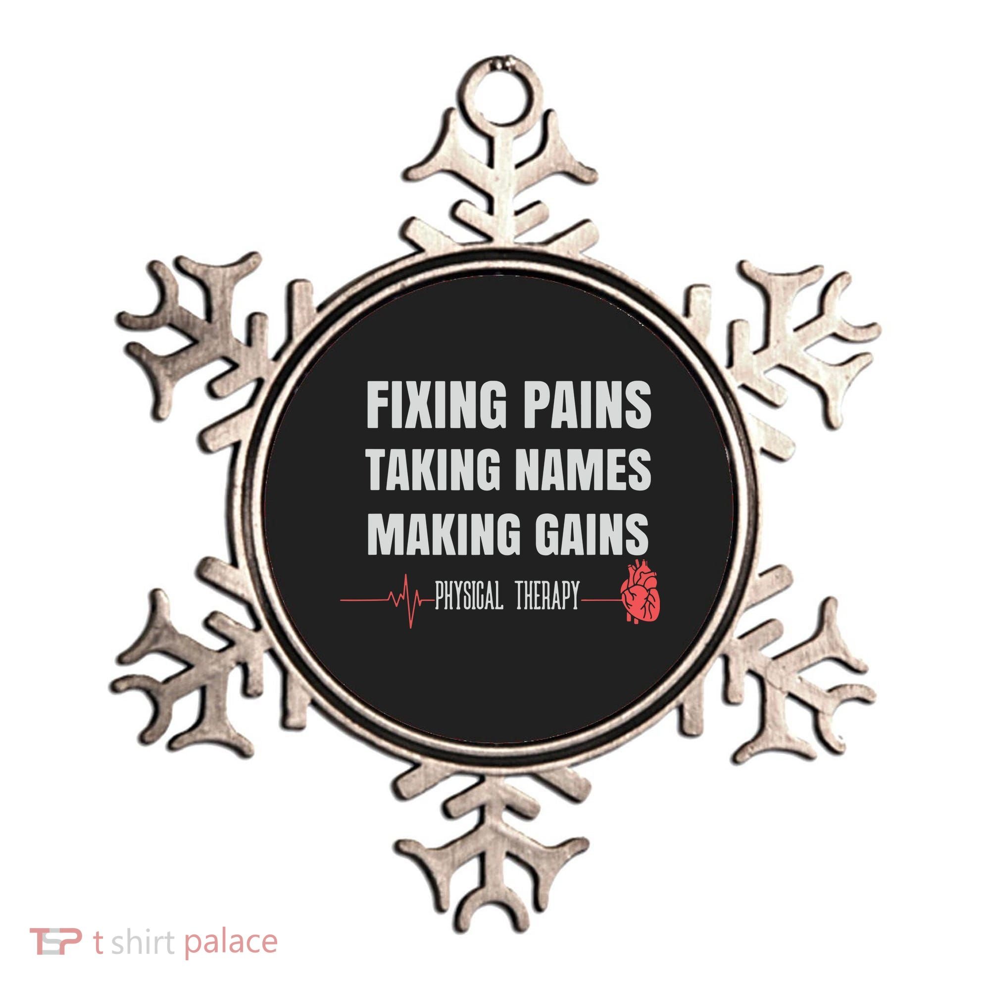 Funny Physical Therapy Shirts For PT Gifts Physical Therapist Ornament