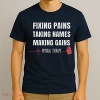 Funny Physical Therapy Shirts For PT Gifts Physical Therapist T-Shirt thumb 3