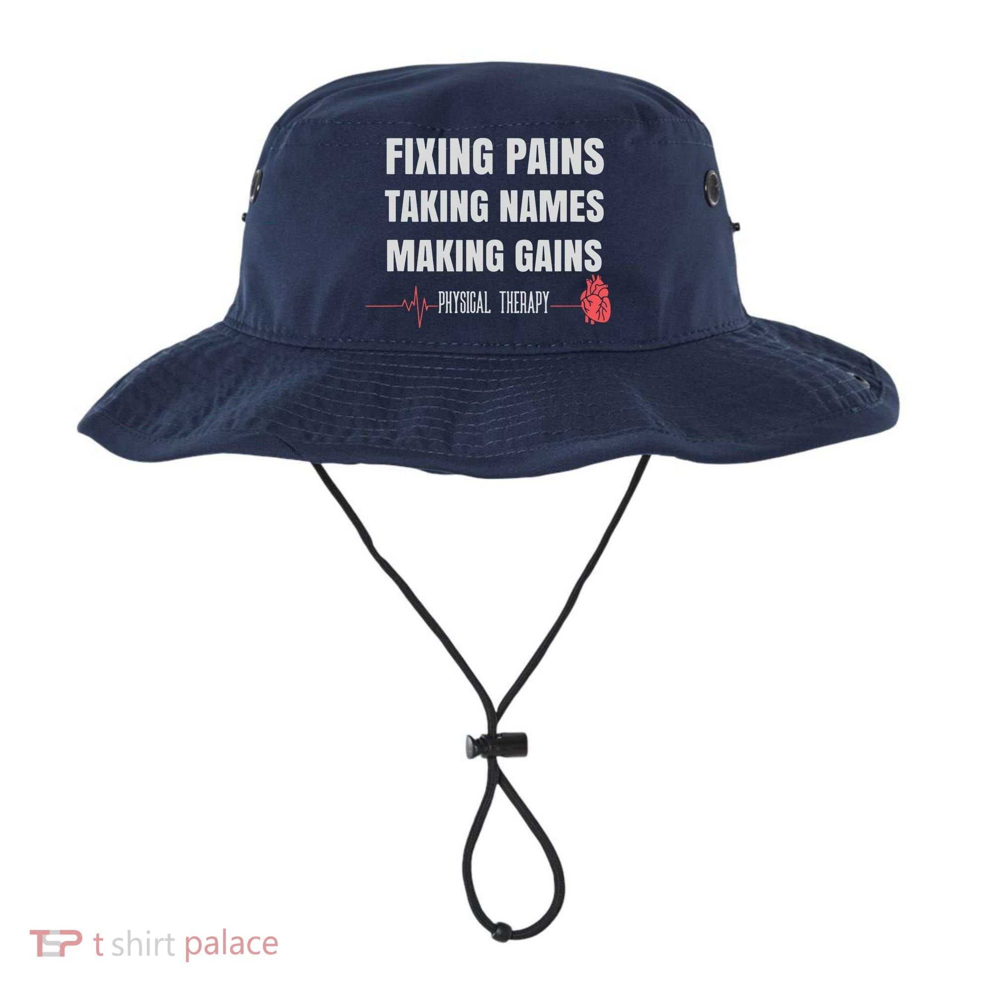 Funny Physical Therapy Shirts For PT Gifts Physical Therapist Bucket Hat