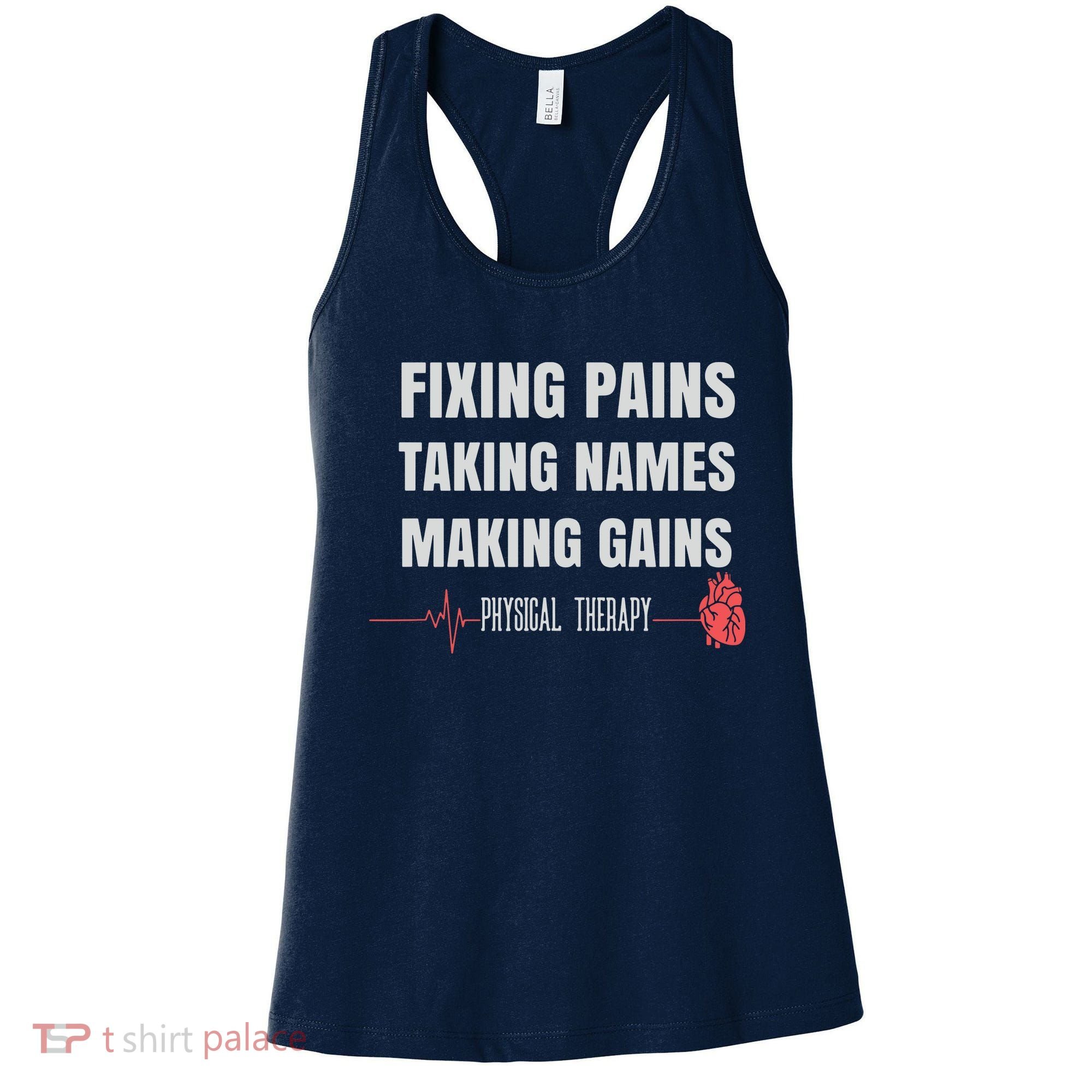 Funny Physical Therapy Shirts For PT Gifts Physical Therapist Women's Tank Top